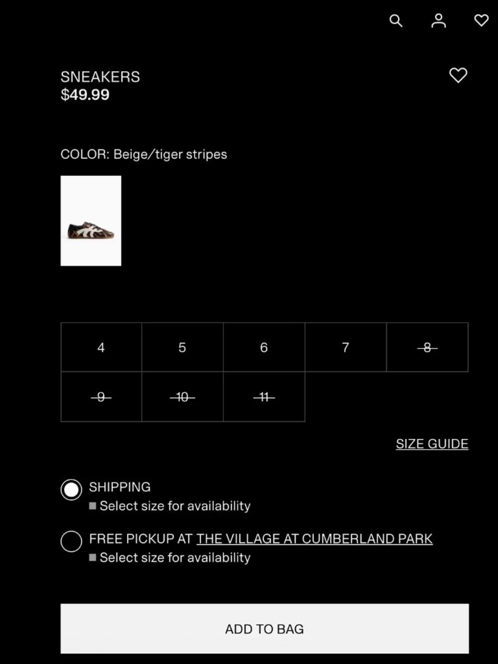 Animal Print Sneakers